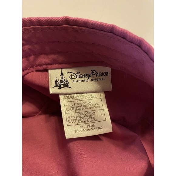 Walt Disney World Parks Sequin Pink Short Brim Hat - Picture 4 of 4